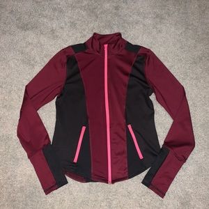 Full zip workout jacket (“Perfect Zip-Up”)